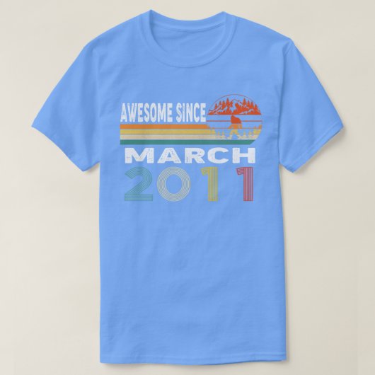 2011素晴らし年3月以降 Tシャツ (デザイン正面)