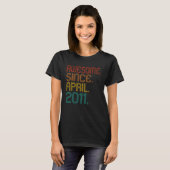 2011素晴らし年4月以降誕生誕生日Id Tシャツ (正面フル)