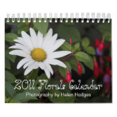 2011花模様のカレンダー カレンダー (カバー)