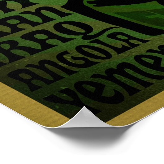 2011革命プリント ポスター (角)