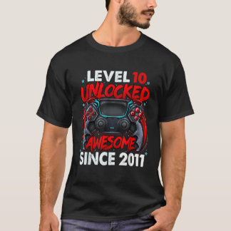 2011 10誕生日以素晴らし降のレベル10のロック解除 Tシャツ