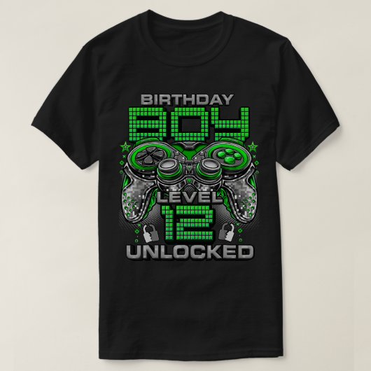 2011 12誕生日以素晴らし降のレベル12のロック解除 Tシャツ (デザイン正面)