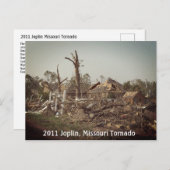 2011 Joplin tornado in Missouriポストカード ポストカード (正面/裏面)