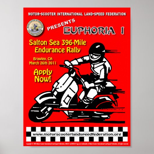 2011 Salton Sea Event Poster ポスター (正面)