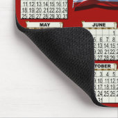 2012のカレンダーのマウスパッド マウスパッド (コーナー)