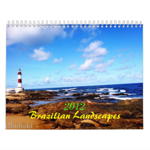 2012のブラジルの景色 カレンダー