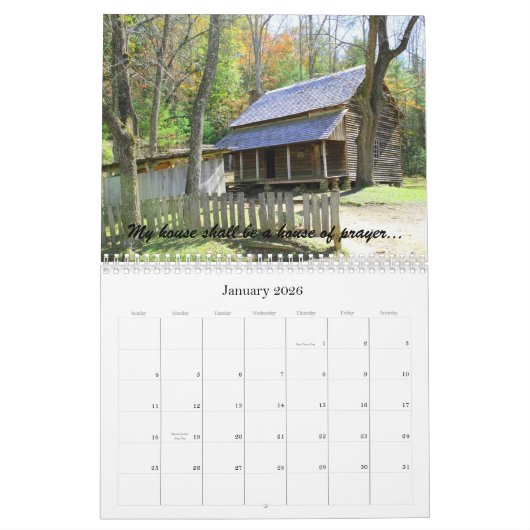 2012の祈りの言葉のカレンダー カレンダー (1月 2026)