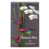 2012の花の芸術 カレンダー (カバー)