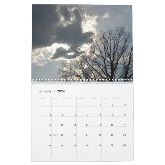 2012の花 カレンダー (1月 2026)