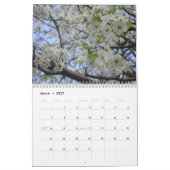 2012の花 カレンダー (3月 2027)