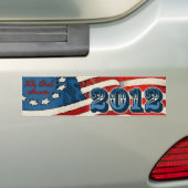 2012アメリカを取り戻して下さい バンパーステッカー (車上)