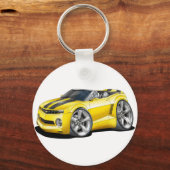 2012カマロイエローブラックコンバーチブル キーホルダー (正面)