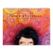 2012カレンダーエールのディアズのスタジオの芸術 カレンダー (カバー)