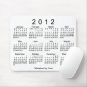 2012カレンダー マウスパッド (マウス)
