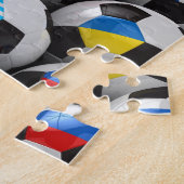 2012人のヨーロッパ人のサッカー選手権 ジグソーパズル (側面)