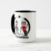 2012人のMGAのチャンピオンのマグ マグカップ (正面左)