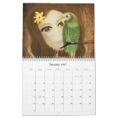 2012児童イラストレーション予定表 カレンダー (1月 2027)