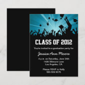 2012卒業パーティの招待状 招待状 (正面/裏面)