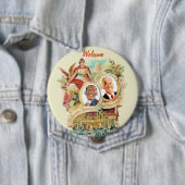 2012国民の民主党員の大会、シャーロット、N.C. 缶バッジ (インサイチュ)