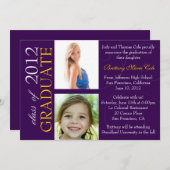 2012大学院の発表のクラス 招待状 (正面/裏面)