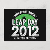 2012年からすごい うるう年2月29日 誕生日 ポストカード (正面)