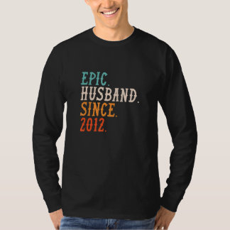 2012年からの一途な夫 10周年記念 Tシャツ