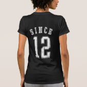2012年から一緒に Tシャツ (裏面)