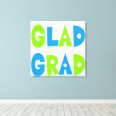 2012年から卒業して嬉しい キャンバスプリント (インサイチュ (ウッドフロア))