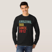 2012年から素晴らしいパパ Tシャツ (正面フル)