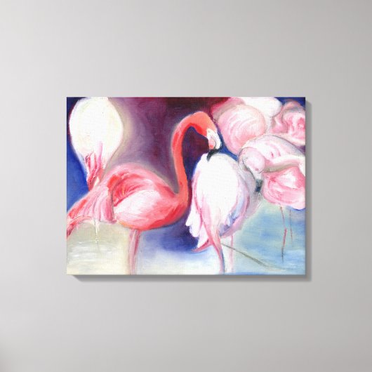 2012年かわいらしピンク キャンバスプリント (正面)