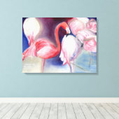 2012年かわいらしピンク キャンバスプリント (インサイチュ (ウッドフロア))