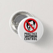 2012年にないリックSantorum 缶バッジ (正面&裏面)