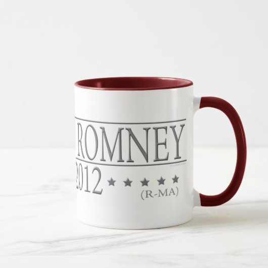 2012年にチームRomney マグカップ (右)