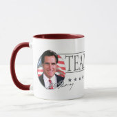 2012年にチームRomney マグカップ (左)
