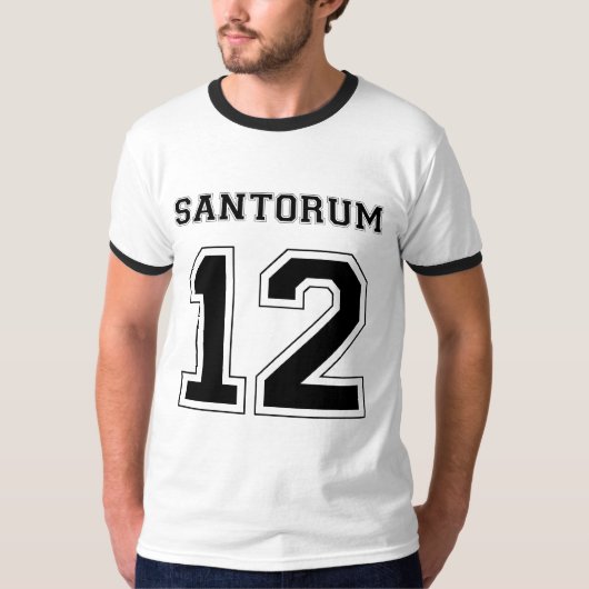 2012年にリックSantorum Tシャツ (正面)