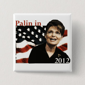 2012年に大統領のためのPalin 缶バッジ