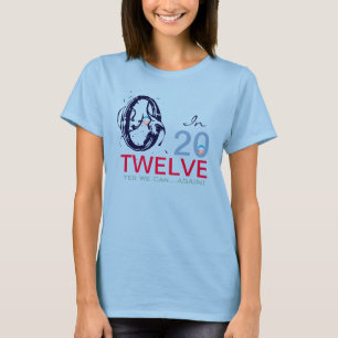2012年のオバマのファッションのTシャツのO Tシャツ