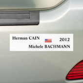 2012年のカインBACHMANN バンパーステッカー (車上)