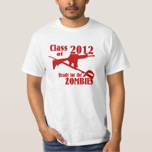 2012年のクラスReady for the Zombies Tシャツ