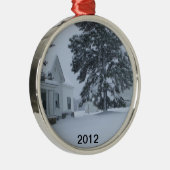 2012年のクリスマスのオーナメント メタルオーナメント (右)