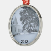2012年のクリスマスのオーナメント メタルオーナメント (左)