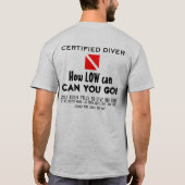 2012年のスーフォールズの飛び込みのバー旅行 Tシャツ (裏面)