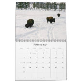 2012年のバッファローのカレンダー カレンダー (2月 2027)