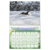 2012年のビーグル犬のカレンダー カレンダー (3月 2027)