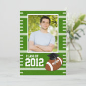 2012年のフットボールの卒業のクラス 招待状 (スタンド正面)