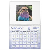 2012年のユニークな写真のカレンダー カレンダー (2月 2027)