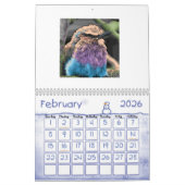 2012年のユニークな写真のカレンダー カレンダー (2月 2026)