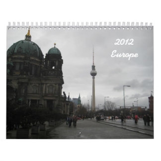 2012年のヨーロッパ カレンダー