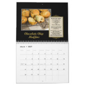 2012年のレシピのカレンダー カレンダー (3月 2027)