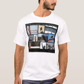 2012年のロチェスターのハヤブサの男性のTシャツ Tシャツ (正面)